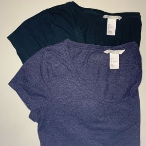 HM Scoop Neck T-Shirts